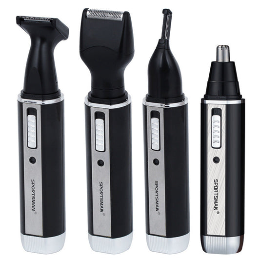 JMT-528074 4-in-1 Electric Nose Hair Trimmer and Shaver with Low Noise Design and Ergonomic Handle
