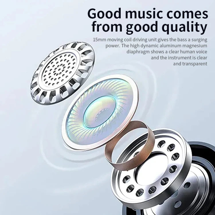 JMT-528650 Wireless Neck Band In-Ear Headphones for Sports with Bluetooth Connectivity