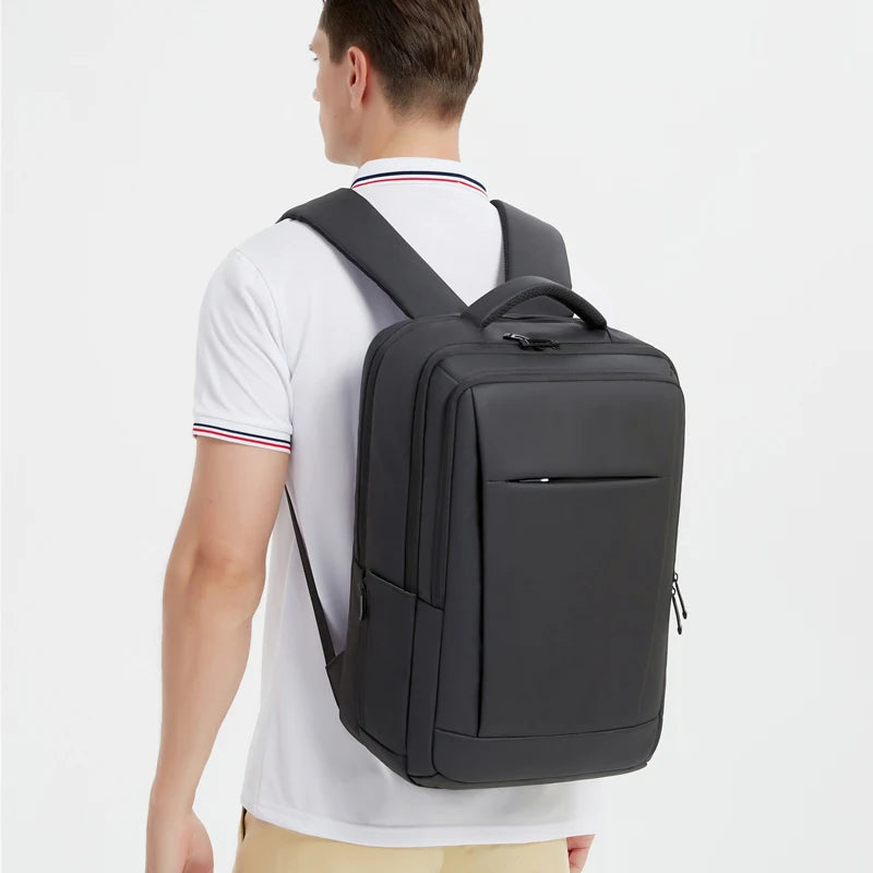 JMT-529162 Large Capacity Waterproof Laptop Backpack with USB Charging for Travel and Business Use