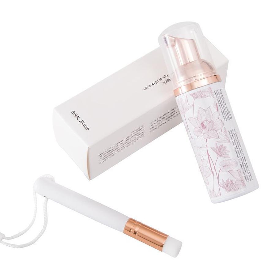 JMT-529226 Soft Eyelash Cleaning Brush with Mousse for Deep Cleaning and Extended Grafting Longevity
