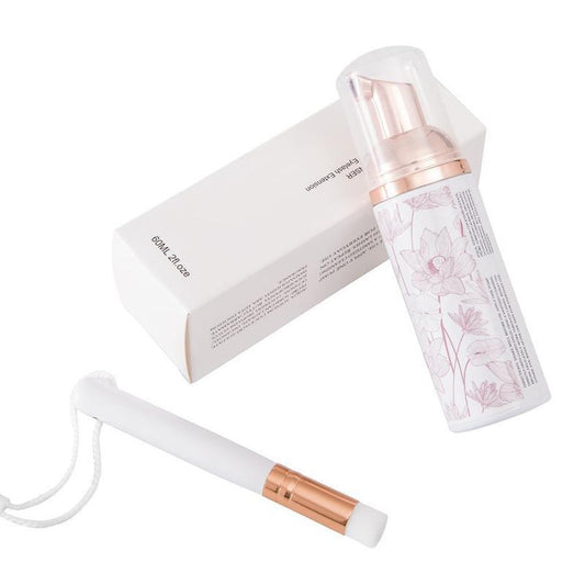 JMT-529226 Soft Eyelash Cleaning Brush with Mousse for Deep Cleaning and Extended Grafting Longevity