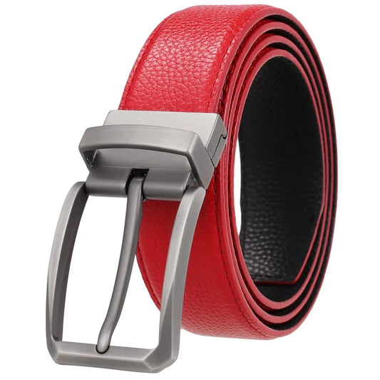 JMT-529738 35mm Rotating Pin Buckle Belt for Versatile Styling