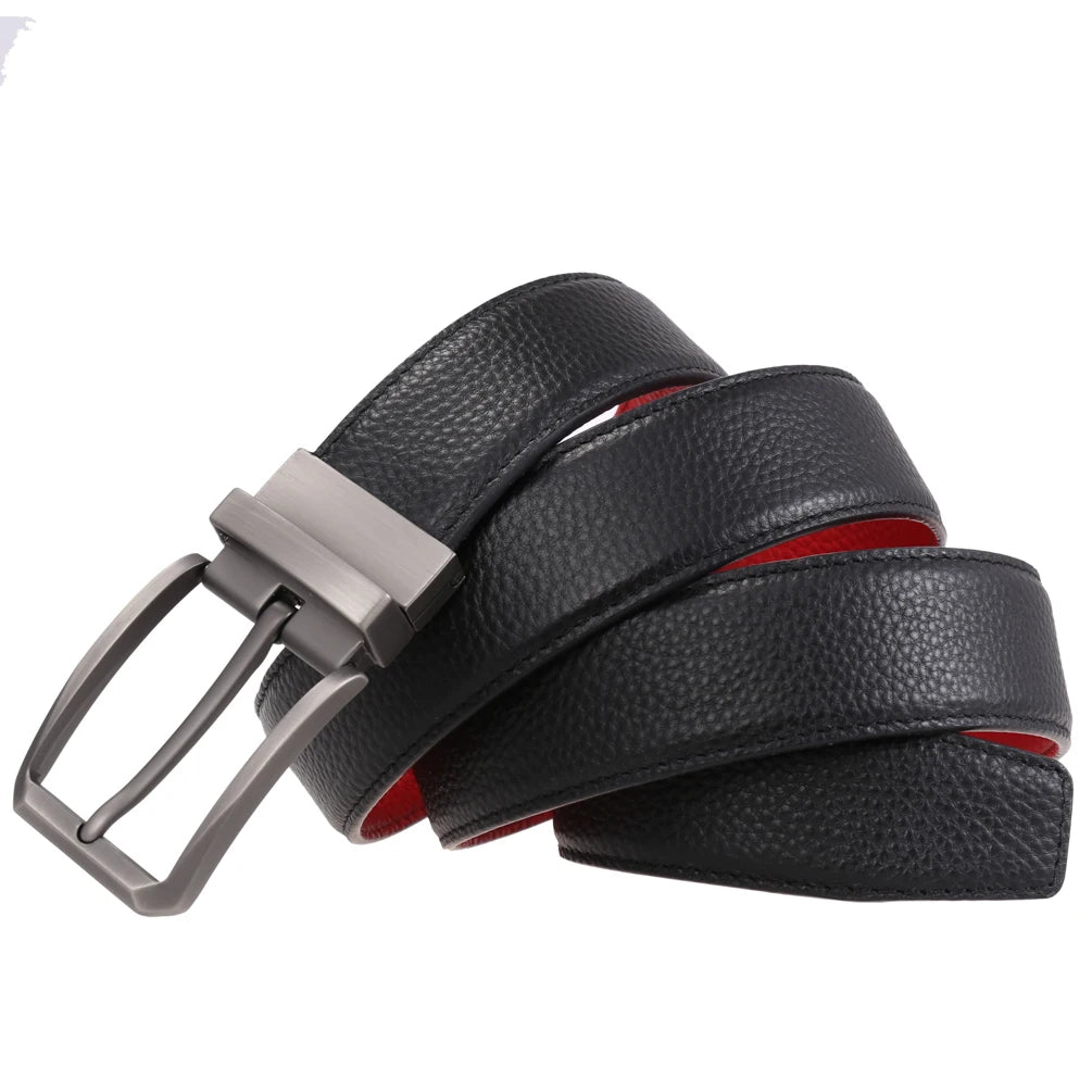 JMT-529738 35mm Rotating Pin Buckle Belt for Versatile Styling