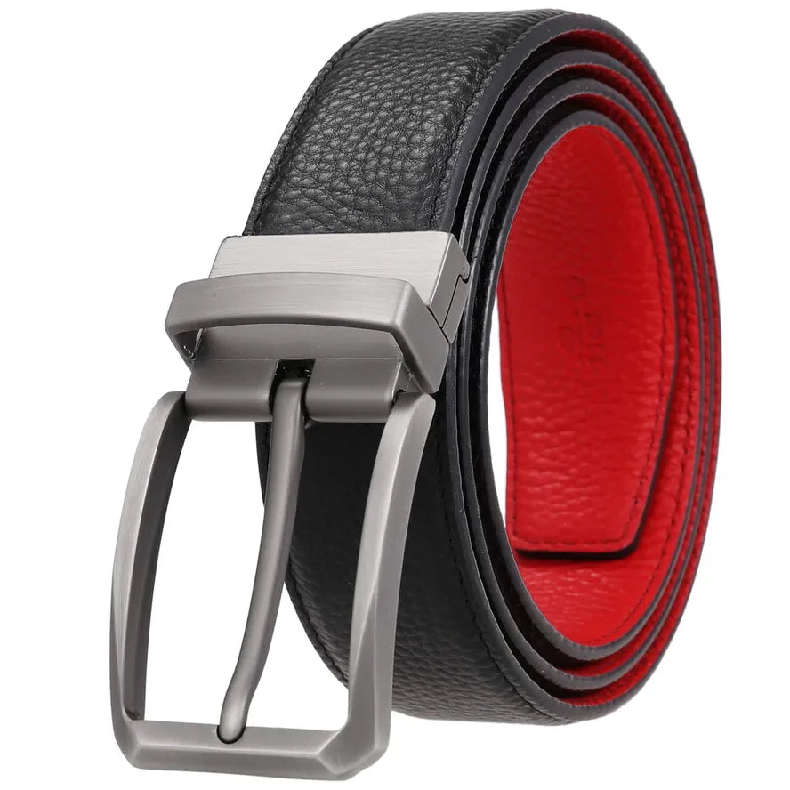 JMT-529738 35mm Rotating Pin Buckle Belt for Versatile Styling