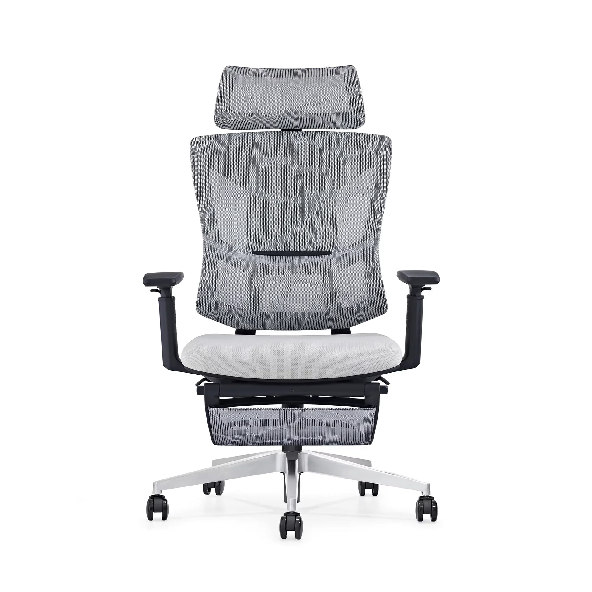 JMT-529738 Ergonomic Office Chair with Footrest and Swivel Function for Comfort and Support