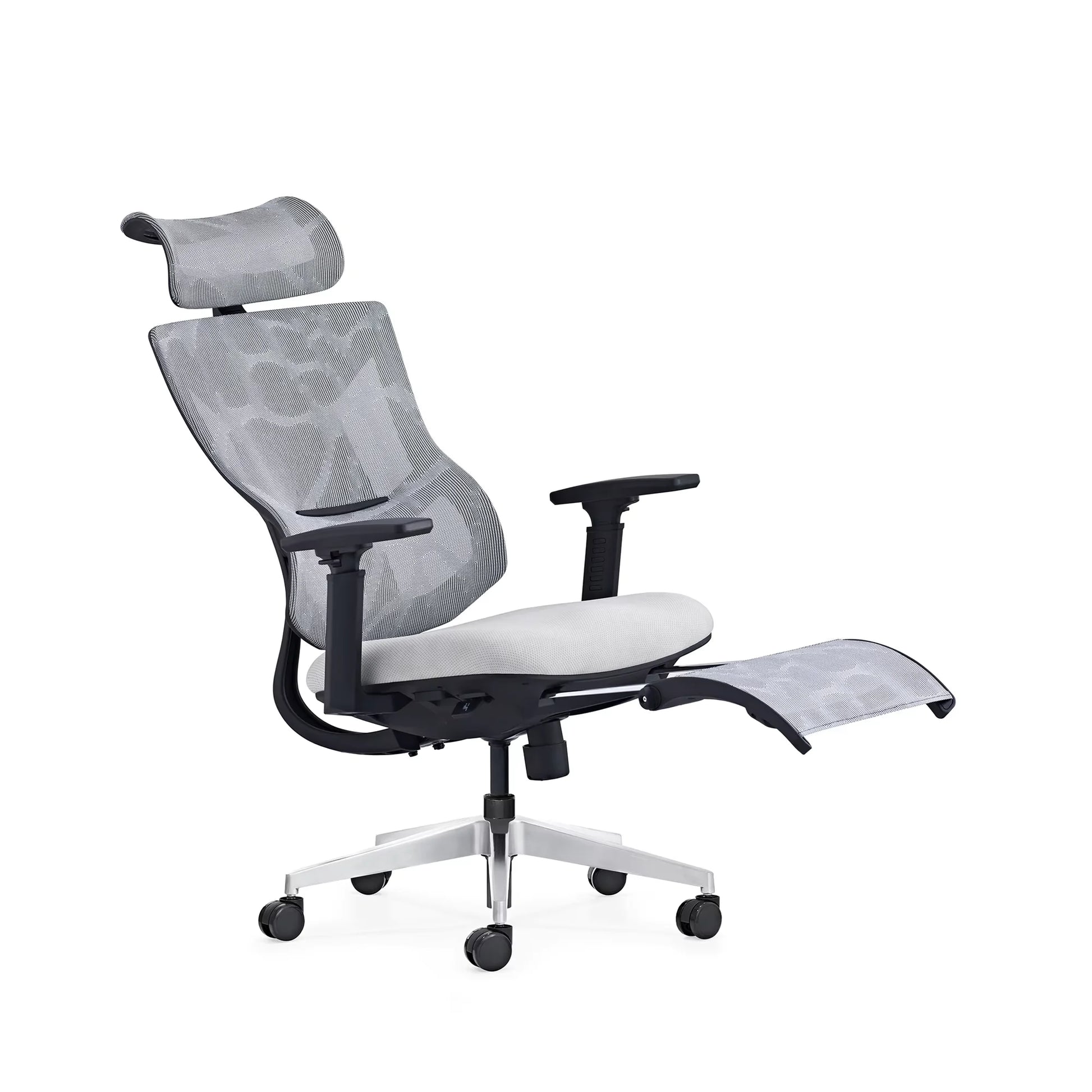 JMT-529738 Ergonomic Office Chair with Footrest and Swivel Function for Comfort and Support