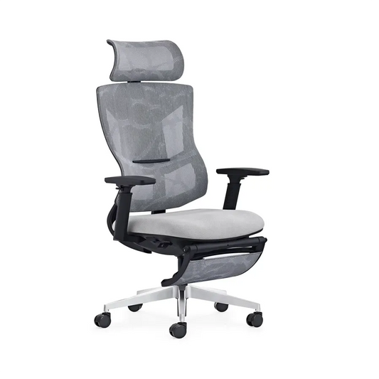 JMT-529738 Ergonomic Office Chair with Footrest and Swivel Function for Comfort and Support