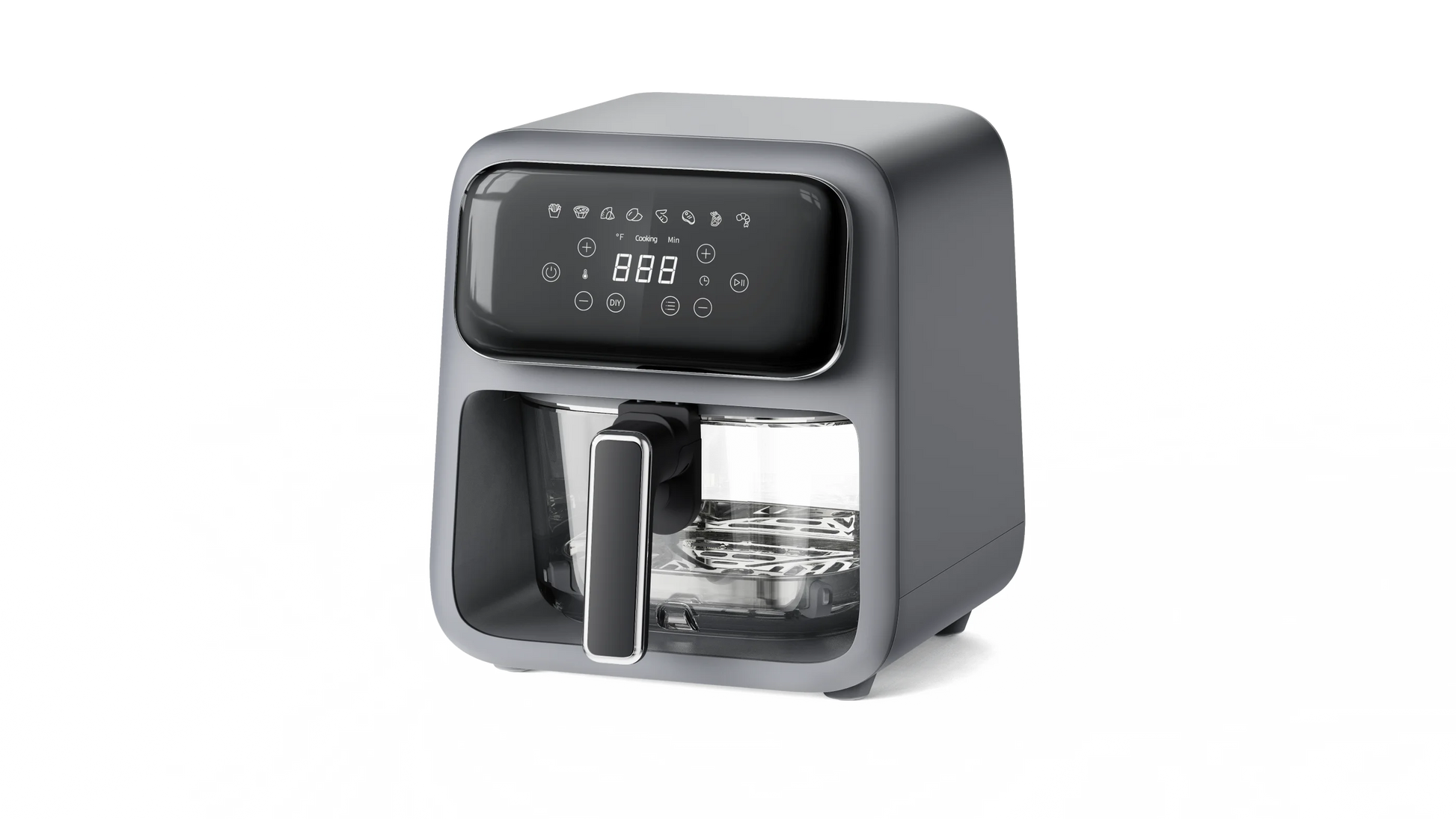JMT-529738 High Boron Glass 4.2L Air Fryer Oven for Efficient Cooking & Healthy Frying