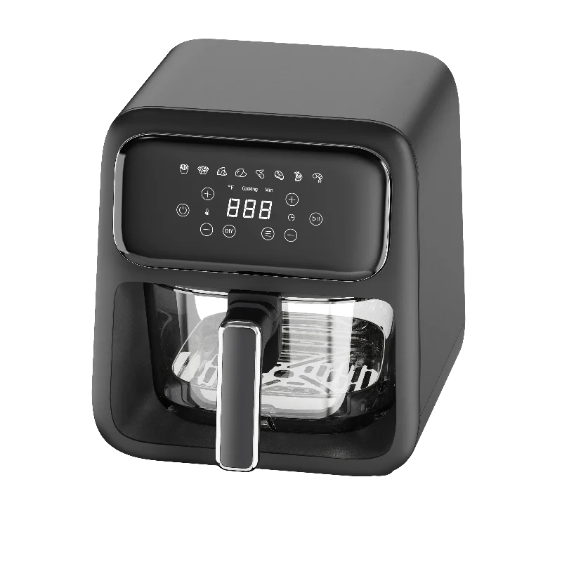 JMT-529738 High Boron Glass 4.2L Air Fryer Oven for Efficient Cooking & Healthy Frying