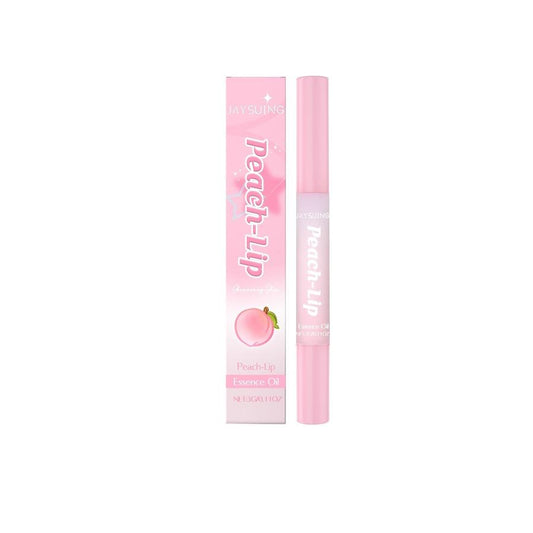 JMT-530250 Peach Extract Lip Oil with Glycerin and Plant Squalane for Hydration