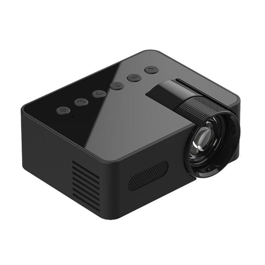 JMT-530314 Mini Portable Home Projector with Wireless Screen Mirroring, USB Power Supply, and Built-in Speaker - Compact and Lightweight Design