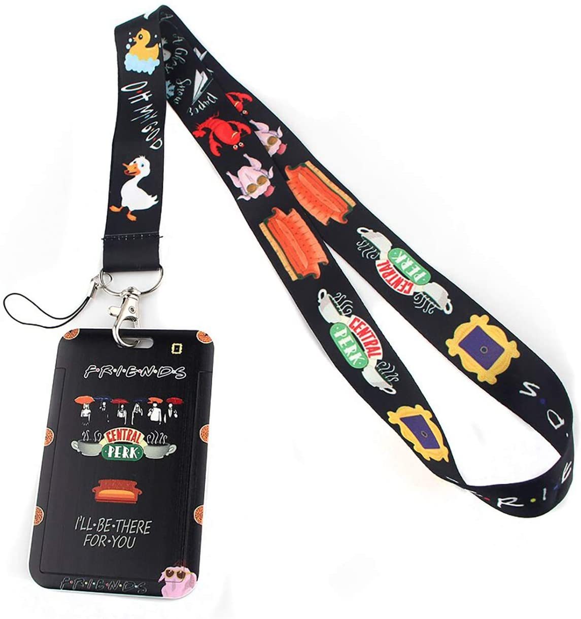 JMT-530314 Quirky Funny Lanyard - 9 Unique Styles for Personalization and Fun