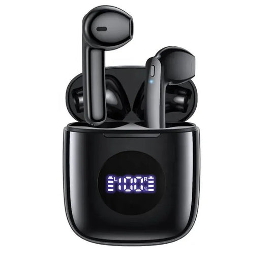 JMT-530314 Wireless Waterproof Earbuds with 9D HiFi Stereo Sound and LED Display - N7 V5.4 Bluetooth 5.4 In-Ear Headphones