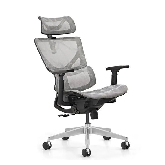 JMT-530570 Ergonomic Executive Office Chair with Swivel Mesh Design and Aluminium Frame