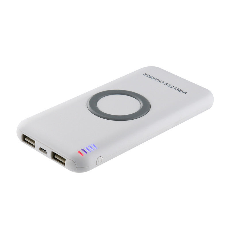 JMT-530826 Wireless Charging Mobile Power Bank - Compact Design with 2000mA Input 5V USB Interface
