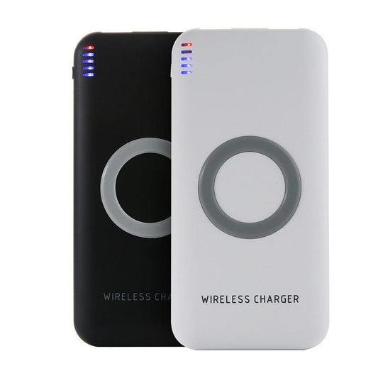 JMT-530826 Wireless Charging Mobile Power Bank - Compact Design with 2000mA Input 5V USB Interface