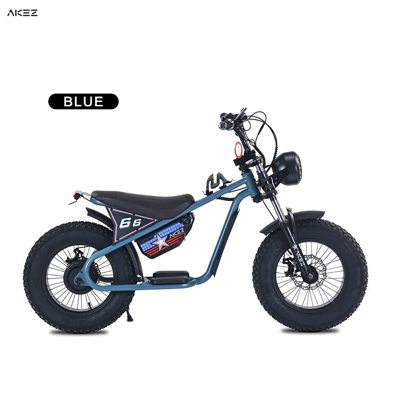 JMT-530890 Electric Fat Tire Bicycle for Young Riders, 350W Rear Motor 15AH Battery , Top Speed 27.9 mph