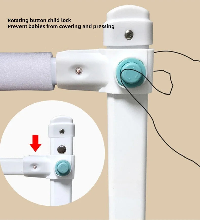 JMT-531082 Adjustable Bed Safety Rail with Lifting Rod for Child Safety in Cribs and Beds