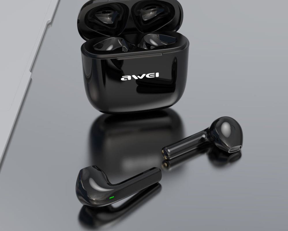 JMT-531274 Wireless Waterproof Bluetooth Headset 5.0 with Touch Control and Stereo Sound