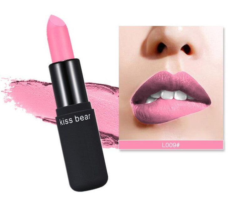 JMT-531402 Matte Lipstick in Rose Kiss - Smooth, Long-Lasting, Non-Sticky Formula, 9g