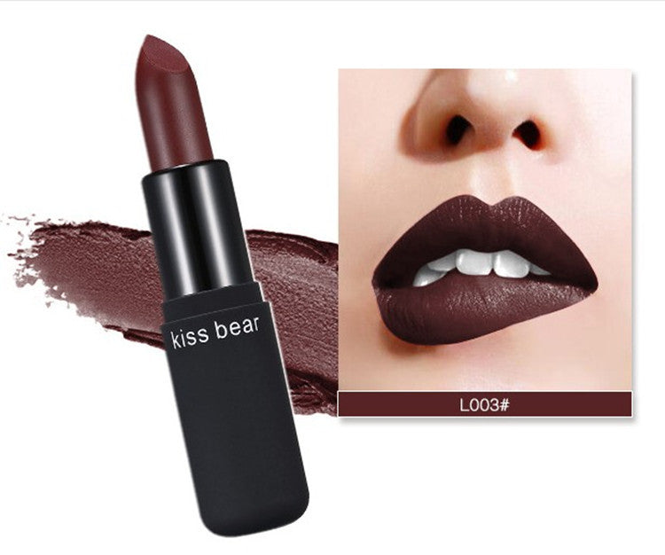 JMT-531402 Matte Lipstick in Rose Kiss - Smooth, Long-Lasting, Non-Sticky Formula, 9g