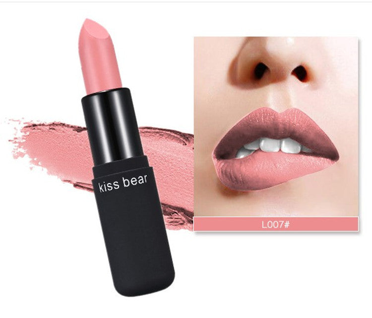 JMT-531402 Matte Lipstick in Rose Kiss - Smooth, Long-Lasting, Non-Sticky Formula, 9g