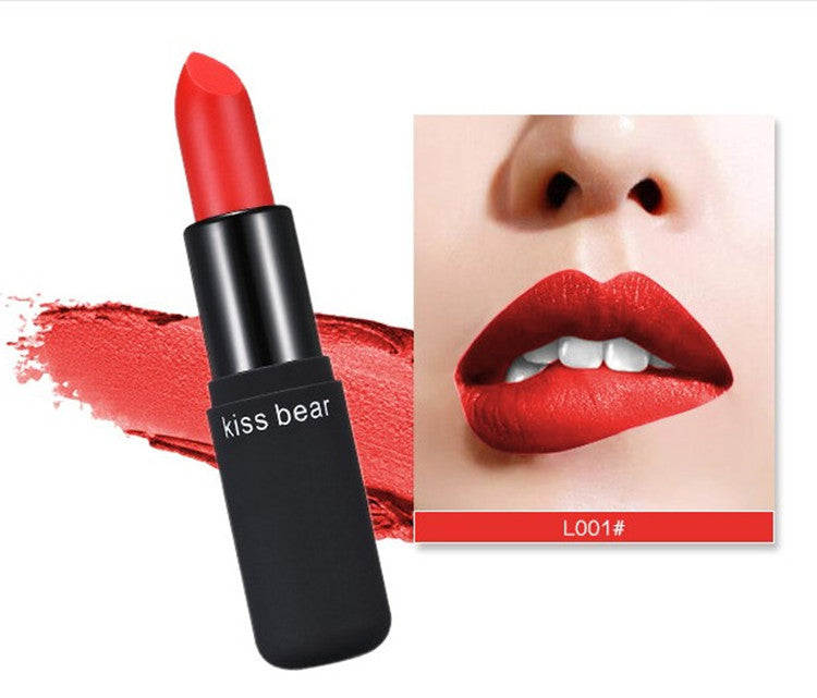 JMT-531402 Matte Lipstick in Rose Kiss - Smooth, Long-Lasting, Non-Sticky Formula, 9g