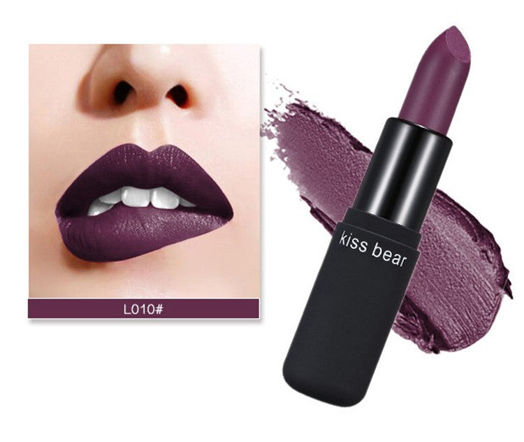 JMT-531402 Matte Lipstick in Rose Kiss - Smooth, Long-Lasting, Non-Sticky Formula, 9g