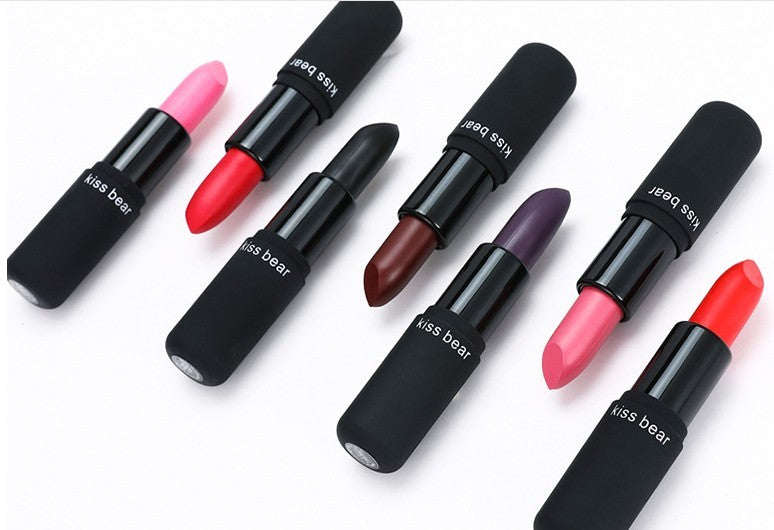 JMT-531402 Matte Lipstick in Rose Kiss - Smooth, Long-Lasting, Non-Sticky Formula, 9g