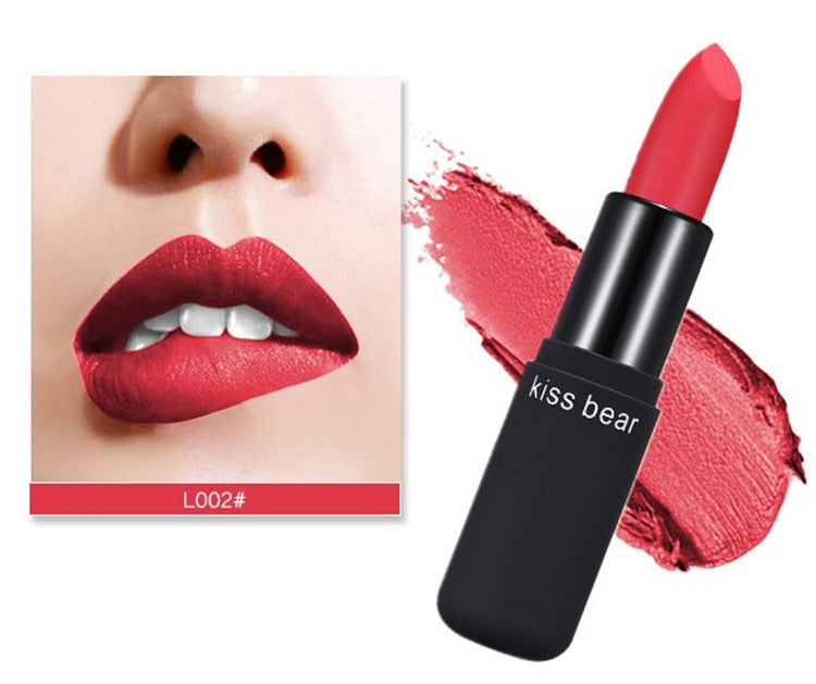 JMT-531402 Matte Lipstick in Rose Kiss - Smooth, Long-Lasting, Non-Sticky Formula, 9g
