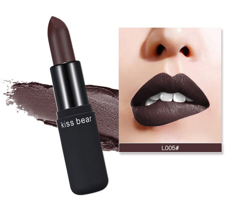 JMT-531402 Matte Lipstick in Rose Kiss - Smooth, Long-Lasting, Non-Sticky Formula, 9g