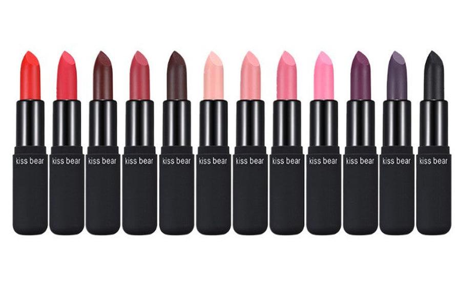 JMT-531402 Matte Lipstick in Rose Kiss - Smooth, Long-Lasting, Non-Sticky Formula, 9g