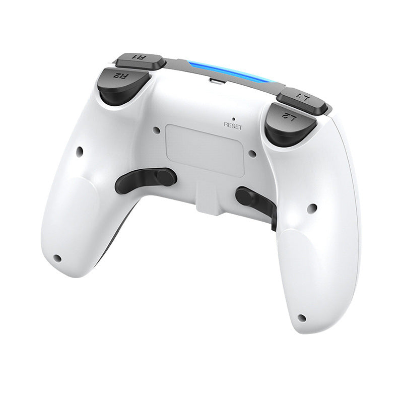 JMT-531594 Bluetooth Wireless Gamepad for PS4, Android, and PC - USB Interface with Vibration and Six-Axis Functionality