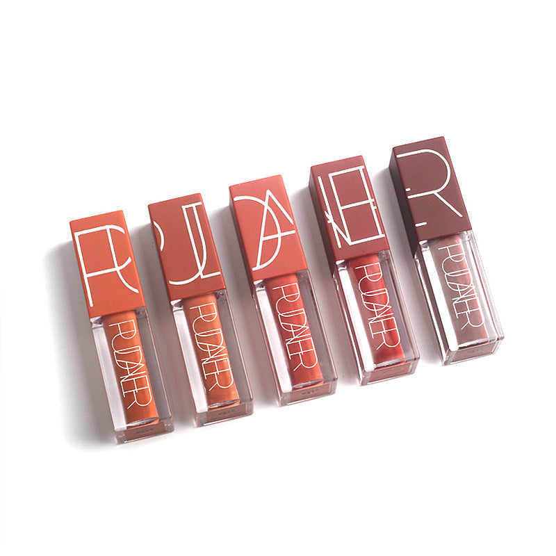 JMT-531722 Pumpkin Color Series Lip Gloss Set - 18.4 x 2.4 x 10.4 cm