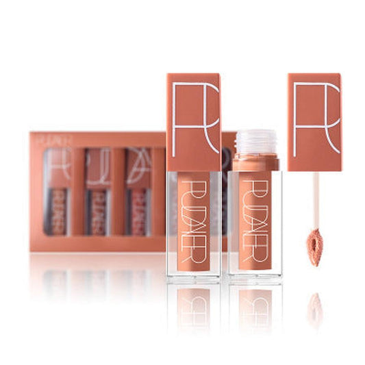 JMT-531722 Pumpkin Color Series Lip Gloss Set - 18.4 x 2.4 x 10.4 cm