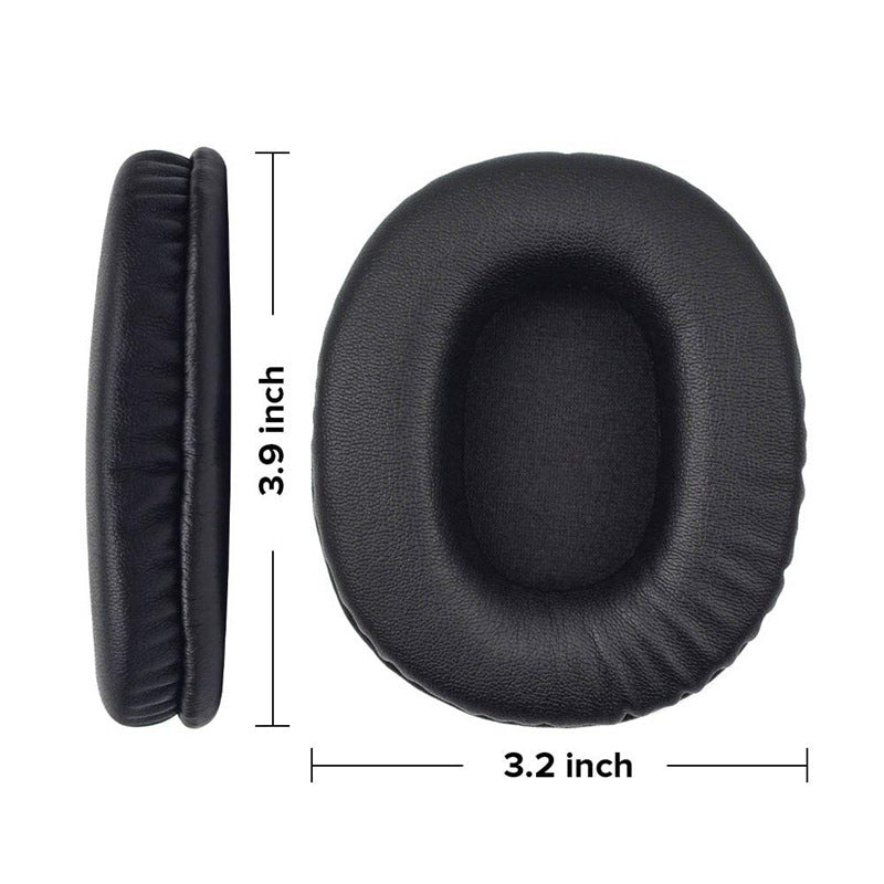 JMT-531786 Leather Earmuffs Cover for Sony 1R - Soft PU Material for Home and Dorm Use