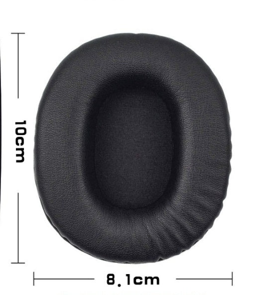 JMT-531786 Leather Earmuffs Cover for Sony 1R - Soft PU Material for Home and Dorm Use