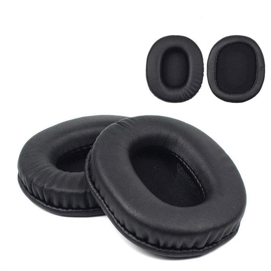 JMT-531786 Leather Earmuffs Cover for Sony 1R - Soft PU Material for Home and Dorm Use