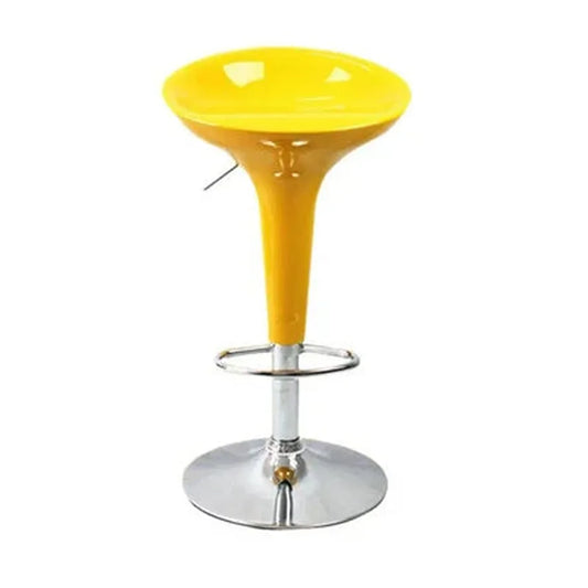 JMT-532042 Modern Stainless Steel Barstool with Acrylic Seat - HE-2124 Design