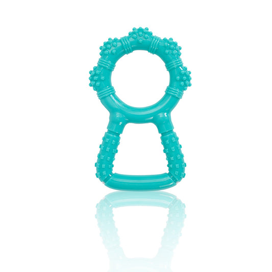 JMT-532426 Interactive Dog Chewing Toy with Teeth Grinding Stick and Pull Ring