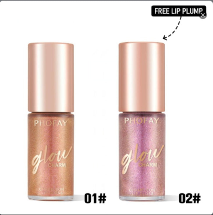 JMT-532554 Moisturizing Shimmer Lip Gloss - Intense Color & Shine, 7.5ml