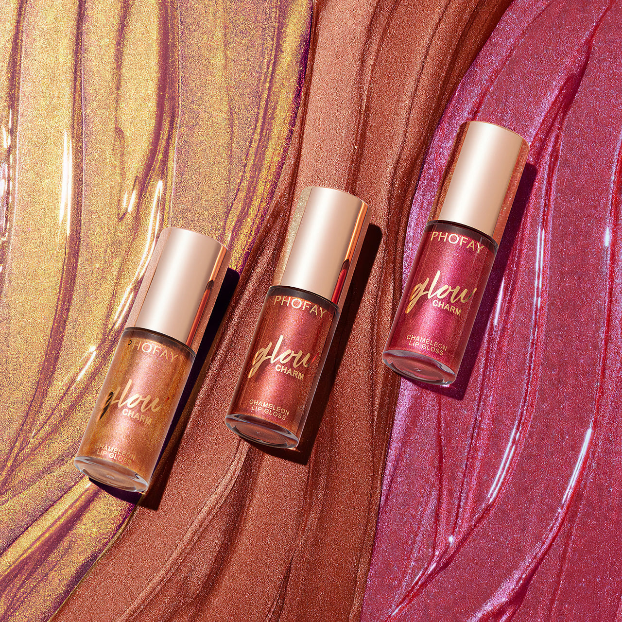JMT-532554 Moisturizing Shimmer Lip Gloss - Intense Color & Shine, 7.5ml