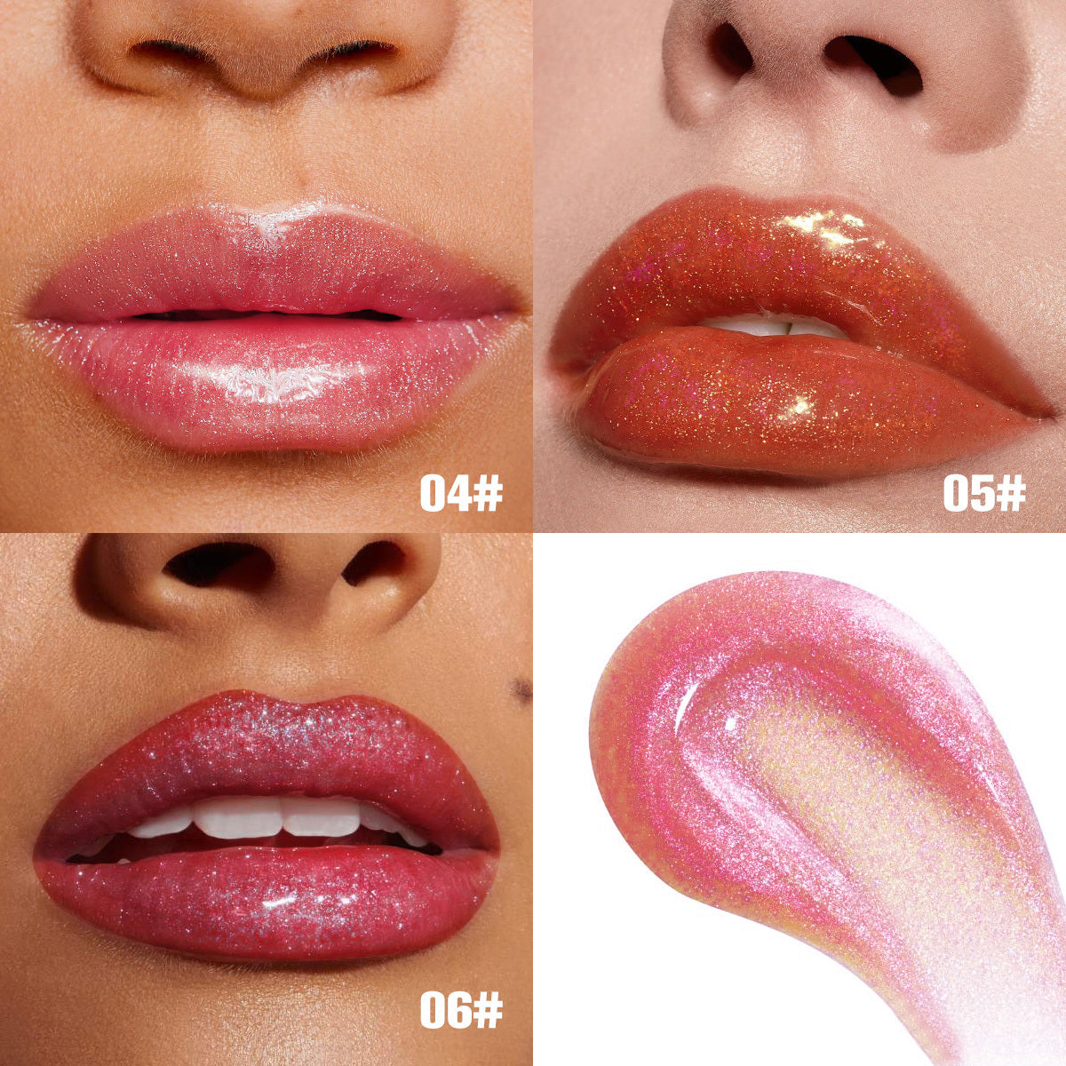 JMT-532554 Moisturizing Shimmer Lip Gloss - Intense Color & Shine, 7.5ml
