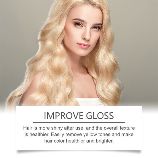 JMT-532810 Keratin Purple Hair Care Mask for Nourishment and Color Enhancement - 100g