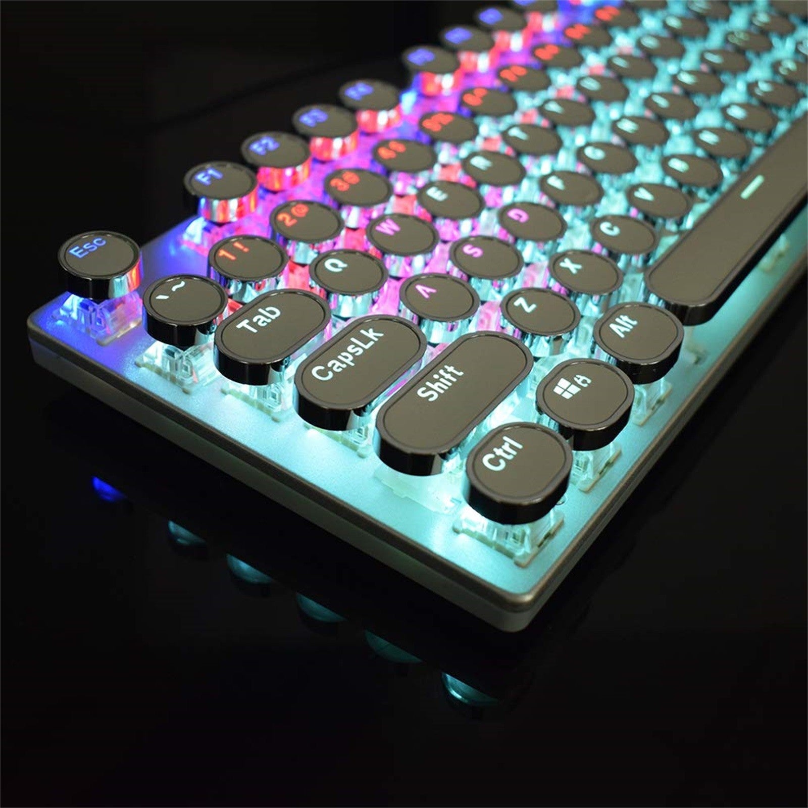 JMT-533066 Wired Gaming Keyboard with 108 Keys and Comfortable Hand Rest