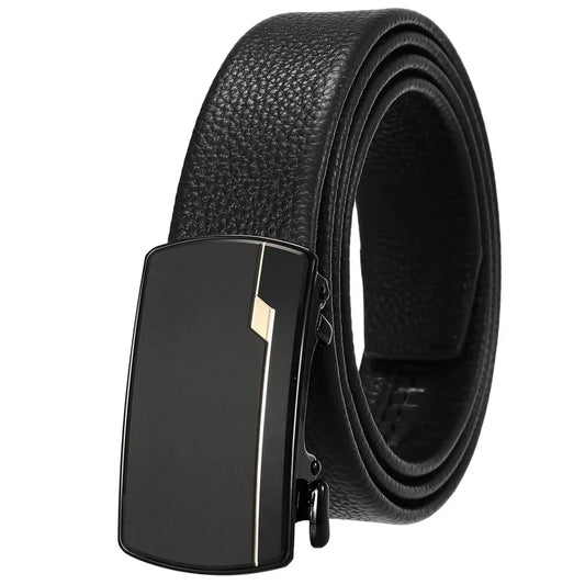 JMT-533194 Custom Leather Men's Belt in Cowhide - OEM Style, Adjustable Fit, Quality Craftsmanship