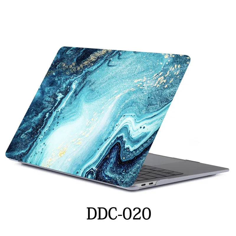 JMT-533258 Custom Marble Design Protective Case for MacBook Air 11.6 A1370 A1465 and 12 Inch A1534