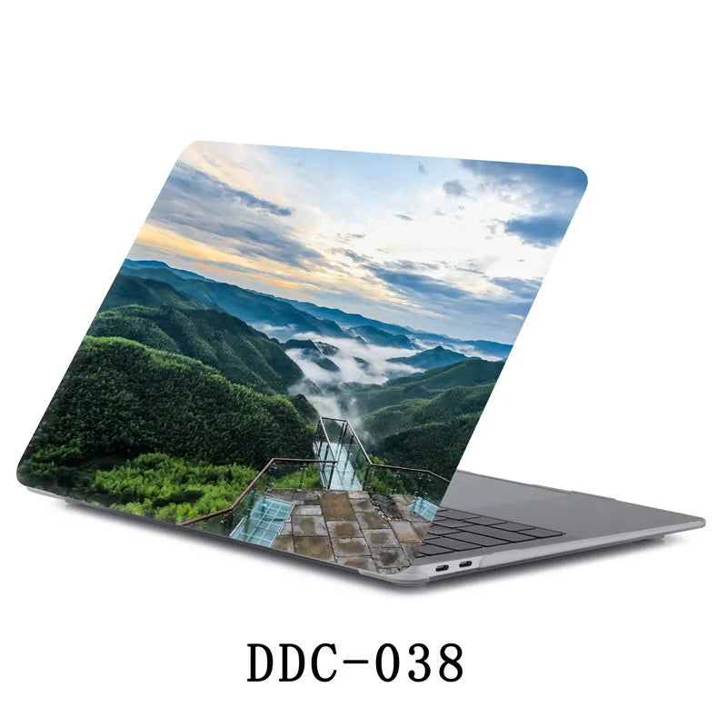 JMT-533258 Custom Marble Design Protective Case for MacBook Air 11.6 A1370 A1465 and 12 Inch A1534