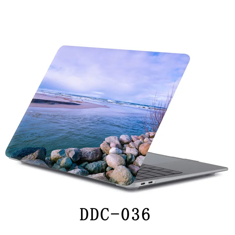 JMT-533258 Custom Marble Design Protective Case for MacBook Air 11.6 A1370 A1465 and 12 Inch A1534
