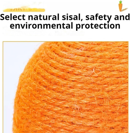 JMT-533258 Foldable Cardboard Cat Scratcher Lounge with Accordion Design for Indoor Claw Grinding and Furniture Protection